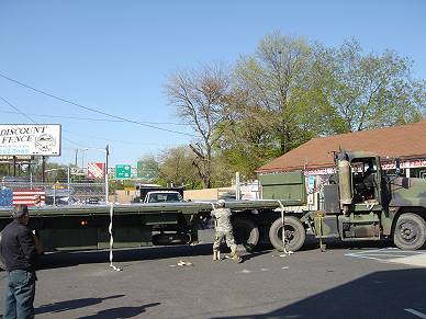 Transport by National Guard