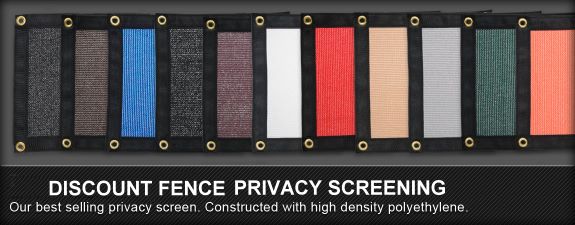 privacy screening colors